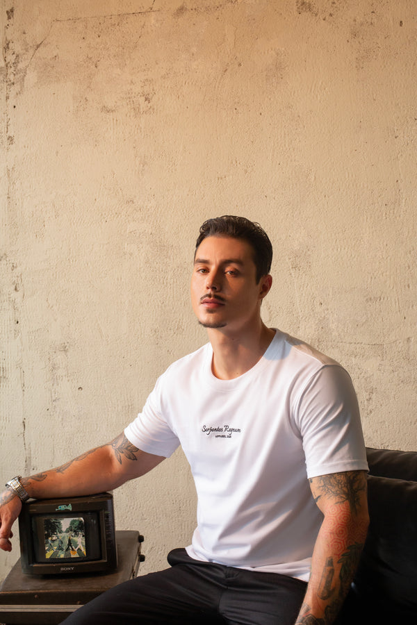 SR WHITE TEE