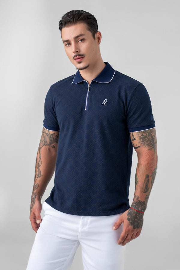 SR DARK BLUE POLO