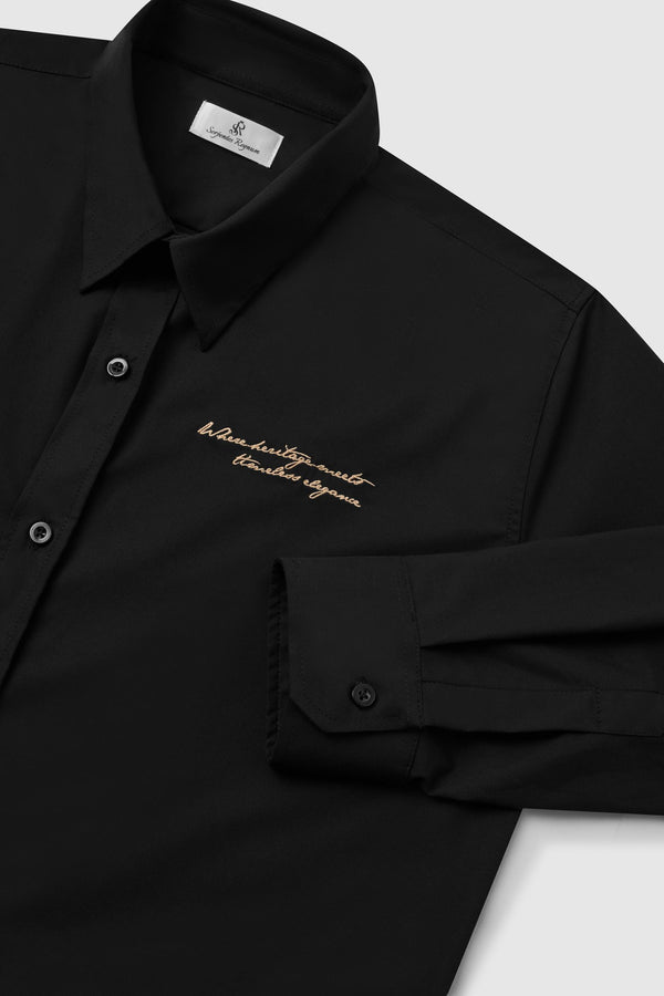 SR BLACK SHIRT