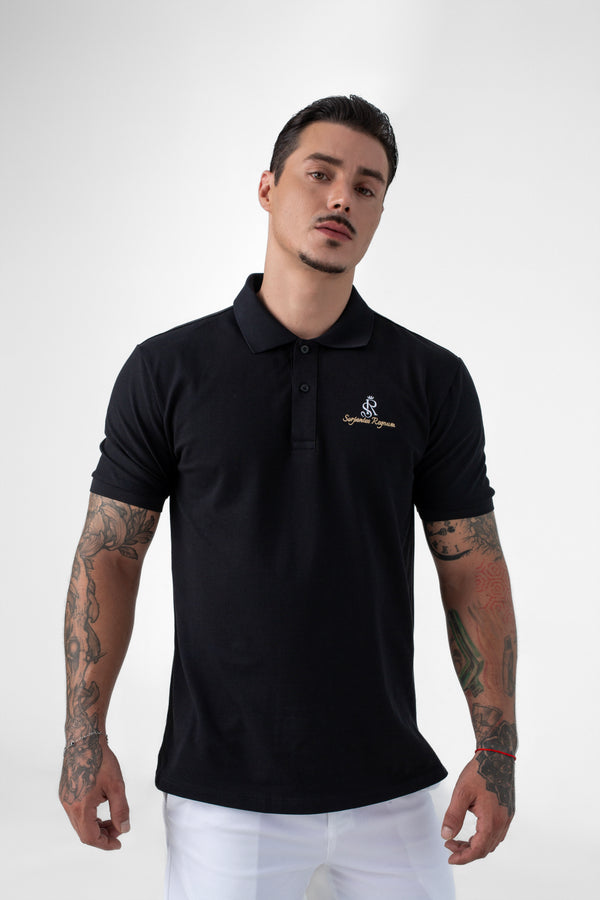 SR BLACK POLO
